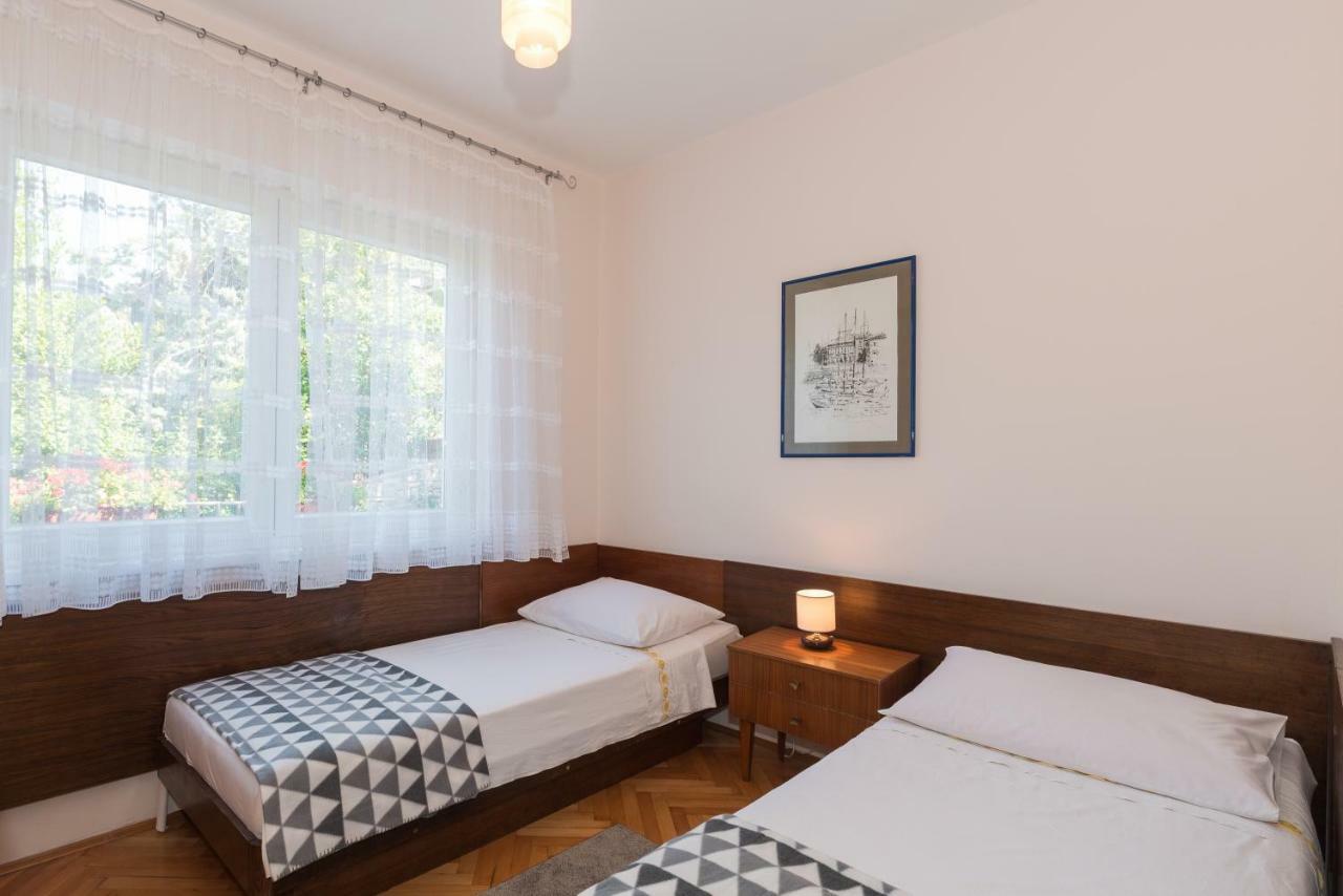 Adriatic Apartman Rabac Kültér fotó